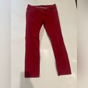 Prana Kara Straight Leg Jeans Women’s 10/30 Red